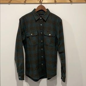 Brixton Bowery Ocean Flannel